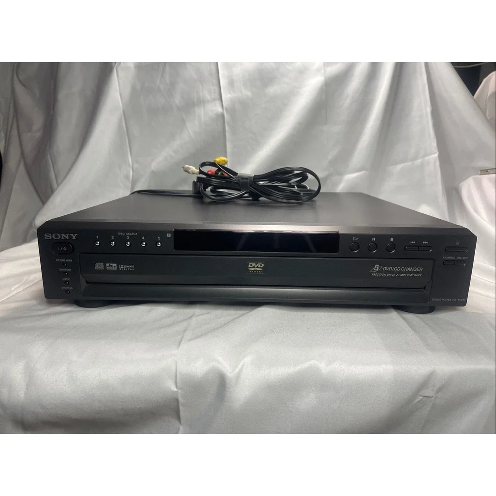 Sony DVP-NC625 5-Disc DVD CD Changer Player MP3 Precision Drive TESTED WORKS
